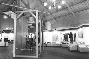 札幌歴史館時代の2階展示の写真